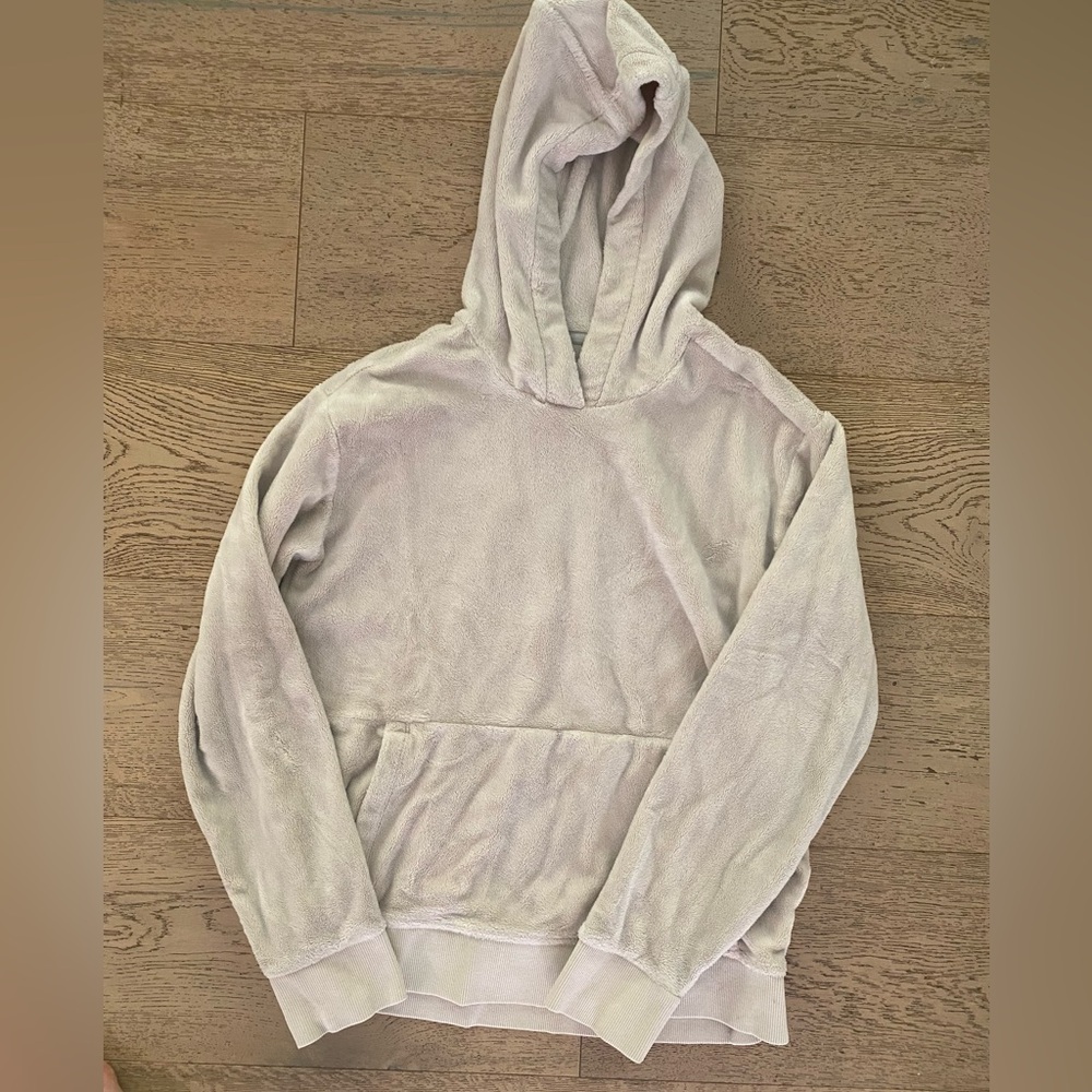 Athleta girl cream hoodie